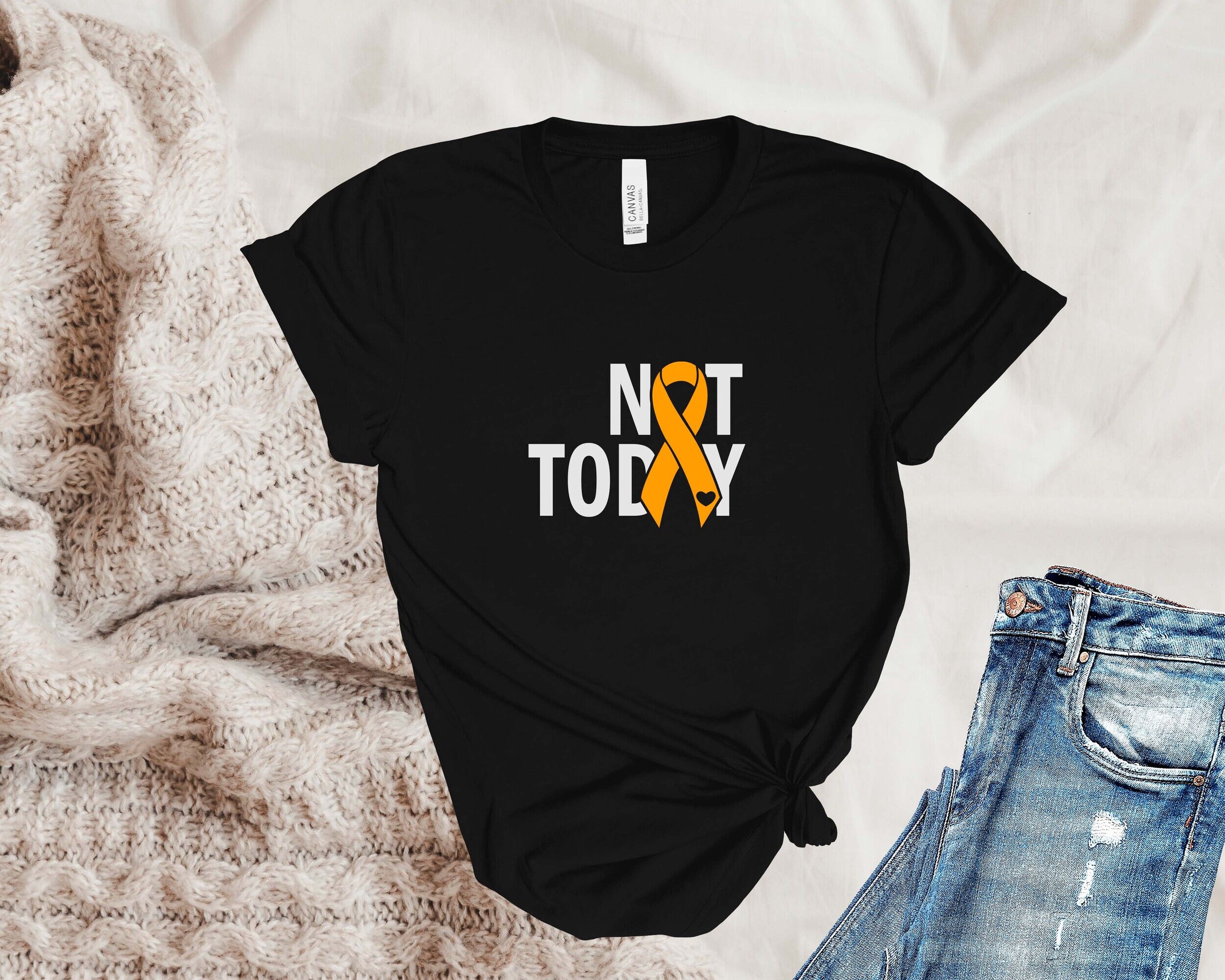 Leukemia Cancer Shirt, Leukemia Cancer Warrior, Not Today Cancer Shirt, Gift For Mom, Leukemia Cancer Survivor Shirt
